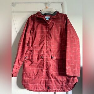 Columbia Women's Red Grid Ski Jacket